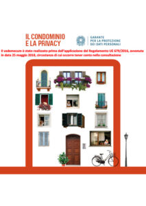 Copertina vademecum Condominio e privacy